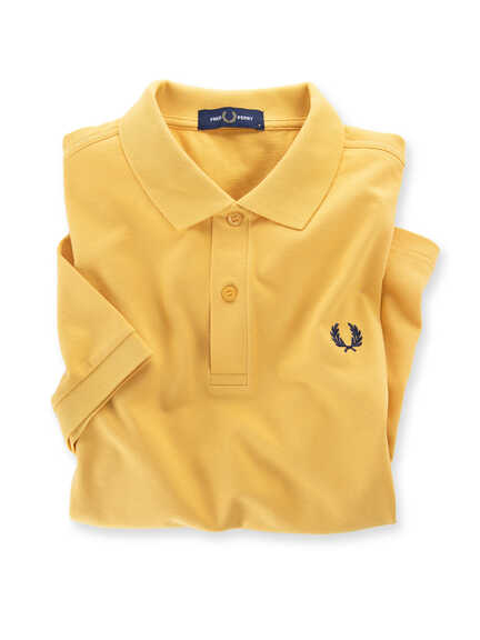 Gelbes Poloshirt von Fred Perry