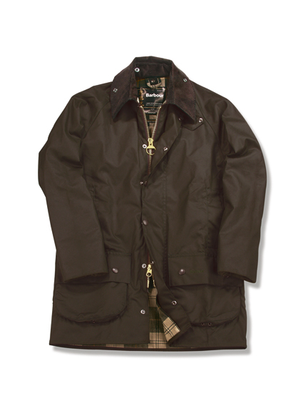 Barbour Beaufort Wachsjacke in Braun