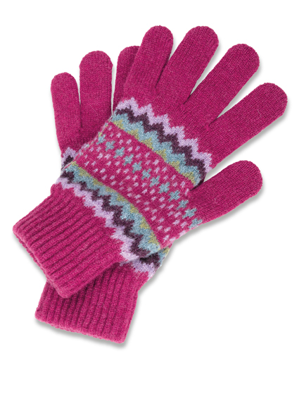 Fair-Isle-Handschuhe 'Heather'