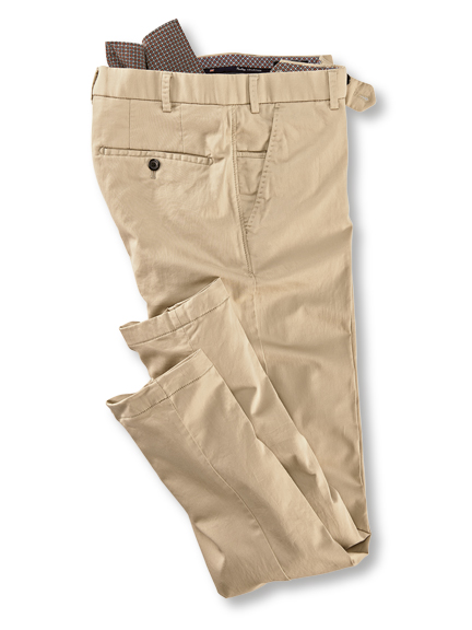 'Traveller'-Chino in Beige von Hiltl