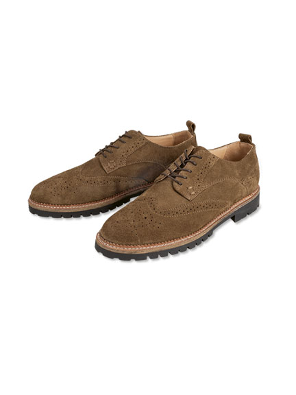 Derby-Brogue-Schuh von Robertson Natural