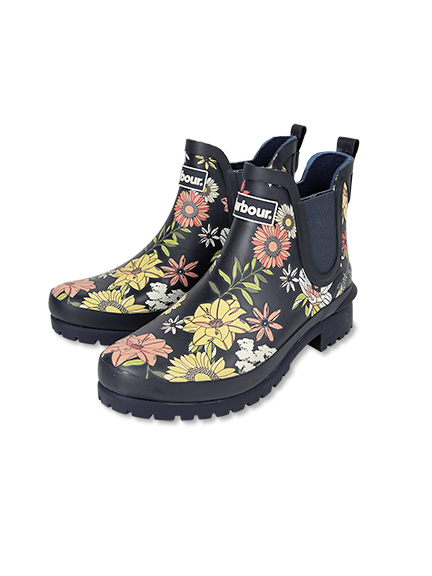 Chelsea-Boots aus Gummi von Barbour