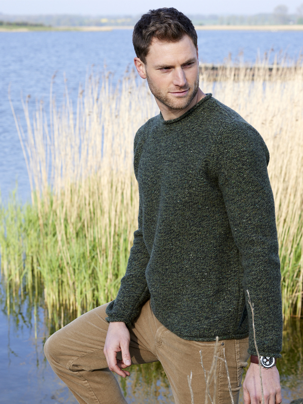Donegal-Pullover von Fisherman out of Ireland Fisherman Pullover